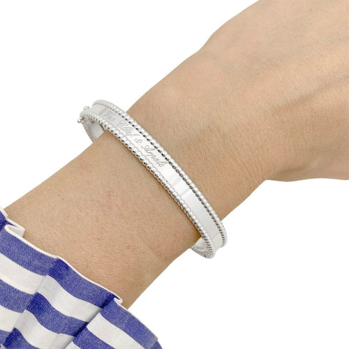Bracelet Bracelet Van Cleef & Arpels, "Perlée Signature", or blanc. 58 Facettes 34890