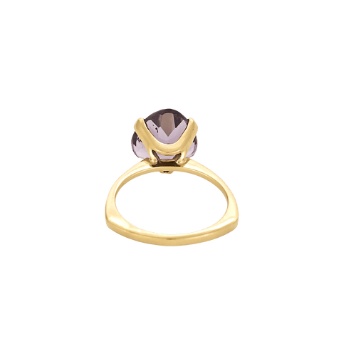 Bague 51.5 BAGUE OR JAUNE ET AMETHYSTE 58 Facettes BO/250009