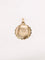 Pendentif Médaille amour Augis ronde Plus qu'hier moins que demain or jaune rubis 58 Facettes J478
