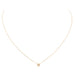 Collier Collier Or rose Diamant 58 Facettes 579148RV