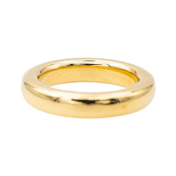 Bague Solitaire Or jaune Saphir