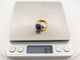 Bague 53 vintage bague HERMES cabochon lapis lazuli en or jaune 18k t 53 ecrin 58 Facettes 267840