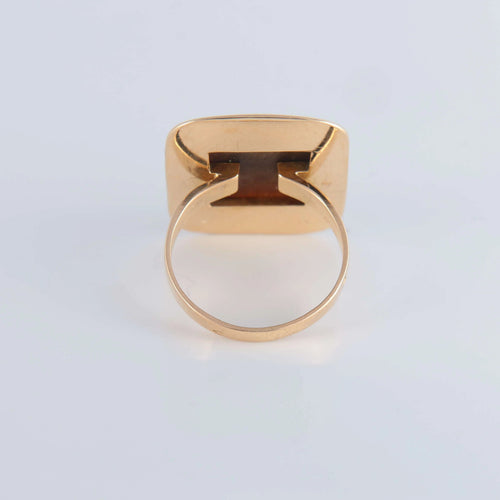 Bague 59 Bague Oeil de tigre 58 Facettes