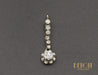 Pendentif Pendentif 1930 or blanc et diamants 58 Facettes A10525