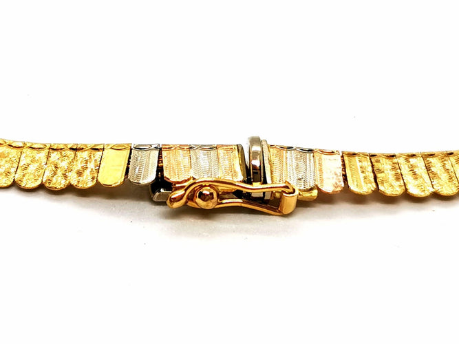 Collier Collier Vintage Or jaune, Or rose, Or blanc 58 Facettes 1692544CN