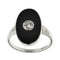 Bague 56 Bague Art Déco avec onyx et diamants 58 Facettes 37817