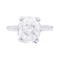 Bague 52 Solitaire Chaumet platine, diamant. 58 Facettes 33543
