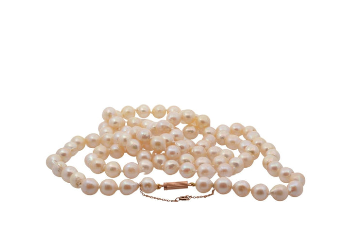 Collier Collier fermoir or 18k et perles de culture 58 Facettes 27385