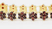 Bracelet Bracelet vintage en or jaune et grenat 58 Facettes 29414