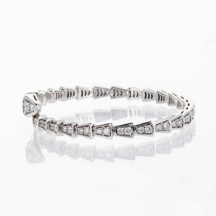 Bracelet BULGARI - Bracelet Serpenti Viper Diamants Small 58 Facettes 2.17838