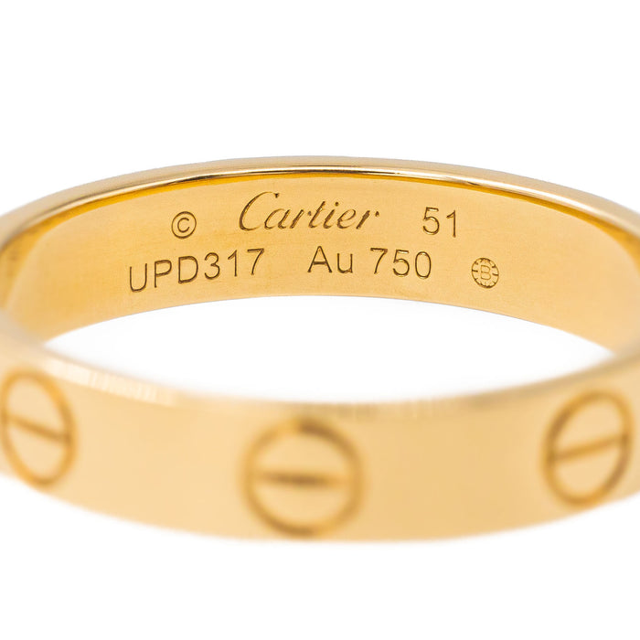 Cartier Bague Love Or jaune