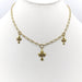 Collier gold victorian fleur-de-lis Necklace 58 Facettes