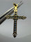 Pendentif Pendentif Croix Or Jaune 18k & Topaze 58 Facettes B4PE-GS28845