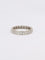 Bague 52.5 Alliance or blanc diamants taille ancienne 0,7ct 58 Facettes J304