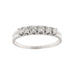 Bague 59 Bague en or blanc avec diamants 58 Facettes 33630