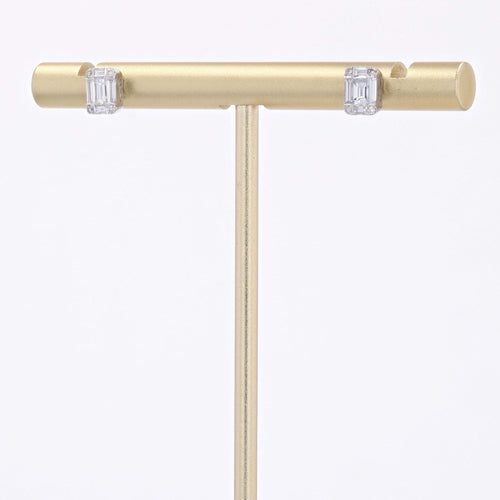 Boucles d'oreilles Boucles d'oreilles diamants baguettes 58 Facettes 23-252A