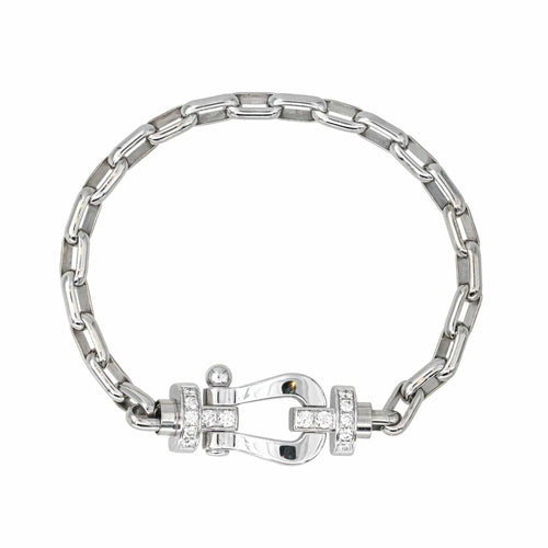 Bracelet Fred Bracelet Force 10 Or blanc Diamant 58 Facettes 4582986RV