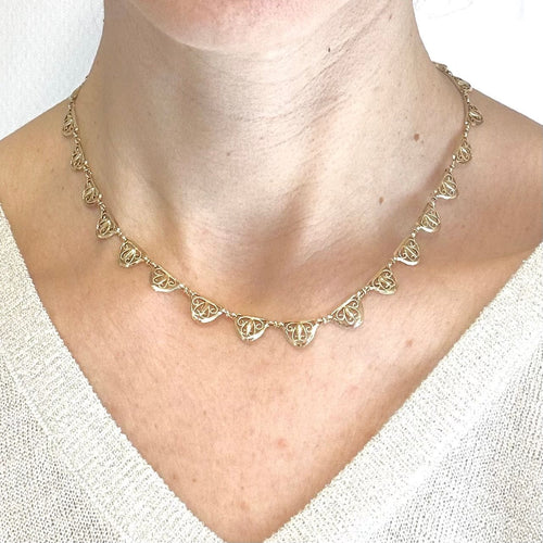 Collier Collier fantaisie or jaune 58 Facettes Z1351743