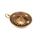 Pendant Vintage Gold Pendant with Spinning Roulette Wheel Charm 58 Facettes G12703