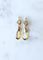 Boucles d'oreilles Anciennes boucles d'oreilles or jaune, goutte citrine - vers 1900 58 Facettes