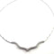 Collier Collier en or blanc et diamants 58 Facettes UN0136