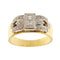 Bague Bague deux ors et diamants 58 Facettes 30163