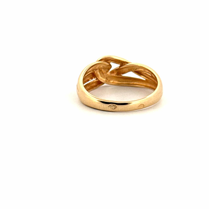 Bague Bague noeud or jaune 58 Facettes 67-GS38380-6