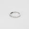 Bague 59 Alliance en platine et diamants 58 Facettes LP1147