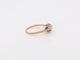 Bague 54 bague solitaire en or jaune diamant 58 Facettes 261197