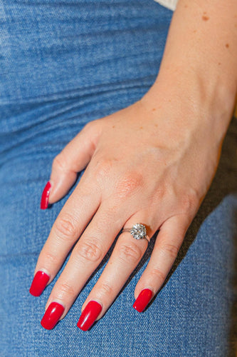 Bague 49 Bague Solitaire Platine Diamant 58 Facettes 2909884CN