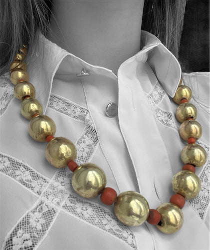 Collier Rarissima Collana di "Vaghi" Veneziani 58 Facettes