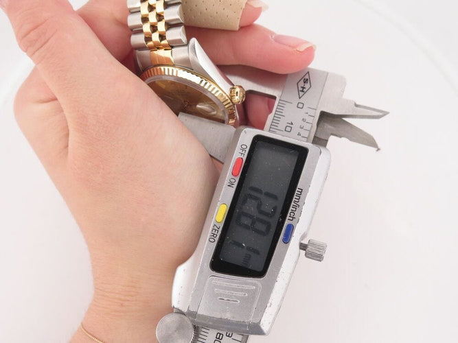 Montre vintage montre ROLEX datejust 16233 jubilee 36mm automatique or 18k & acier 58 Facettes 268501