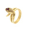 Bague Bague serpent avec rubis et diamants 58 Facettes 35620