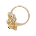 Bague 51 Bague Van Cleef & Arpels, "Fleurette", en or jaune, diamants et émeraudes. 58 Facettes 33747