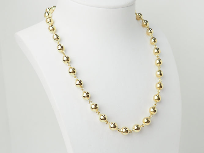 Collier Collier Marseillais boules en or jaune 58 Facettes 33311