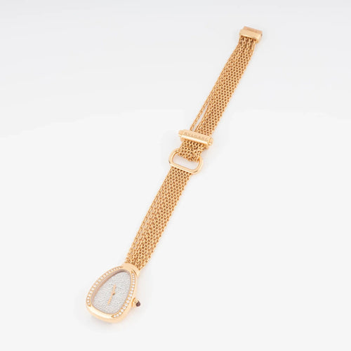 Montre Bvlgari collection Serpenti en or rose