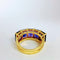 Bague 52 Bague en or jaune et iolite 58 Facettes 5583