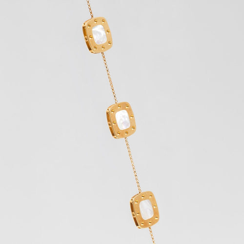 Bracelet Roberto Coin - Bracelet Or Jaune et Nacre 58 Facettes 2.19370