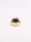Bague 55 Bague vintage lapis lazuli or jaune 58 Facettes 1039.2