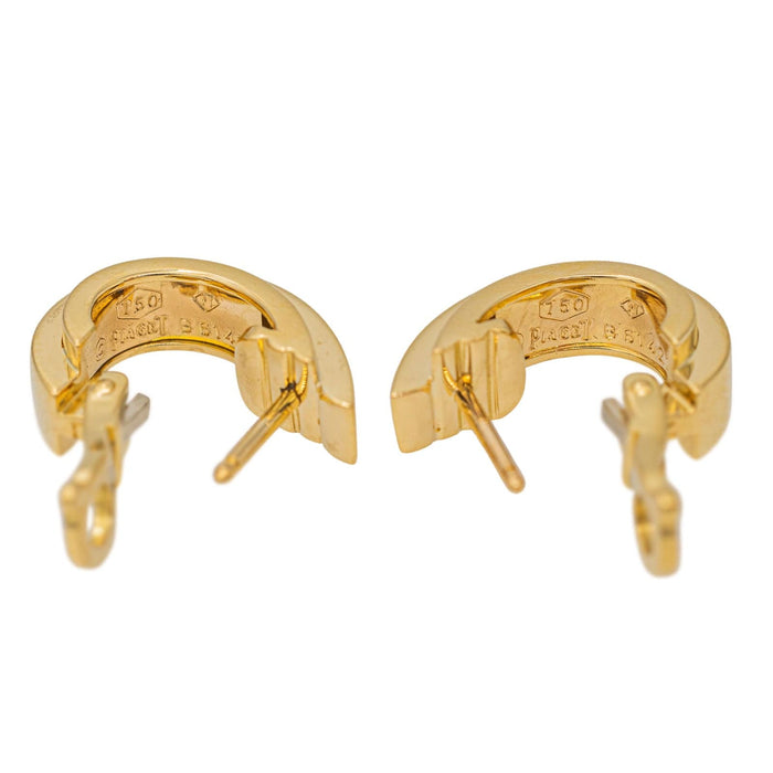 Boucles d'oreilles Piaget Boucles d'oreilles Or jaune Diamant 58 Facettes 3010294CN