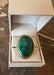 Bague 59 Bague Vintage Cocktail Malachite Or Jaune 58 Facettes B372