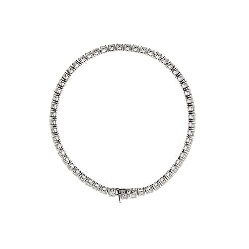 Bracelet de tennis en diamant de 5,10 carats
