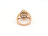 Bague 55 bague MAUBOUSSIN fou de toi or rose quartz fume diamants 58 Facettes 261248