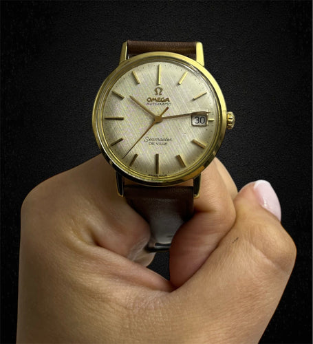 Montre Omega Seamaster De Ville Automatique 18K 58 Facettes