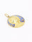 Pendentif VERNON Médaille Art nouveau Vierge or jaune émail 58 Facettes 1153.10