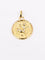 Pendentif Pendentif zodiaque sagittaire or jaune 58 Facettes J508