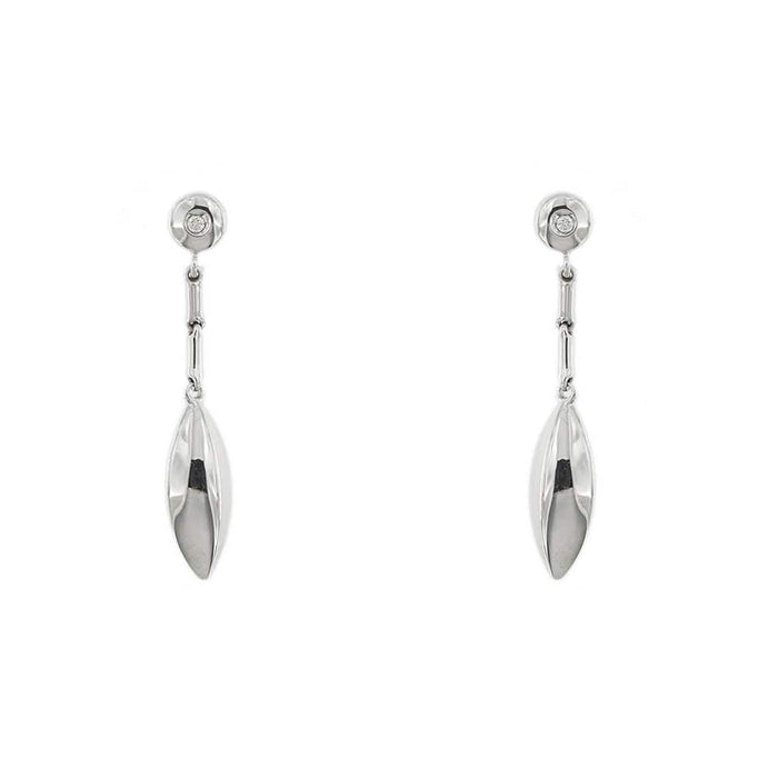 Boucles d'oreilles Boucles d'oreilles pendantes avec diamants 58 Facettes 35531