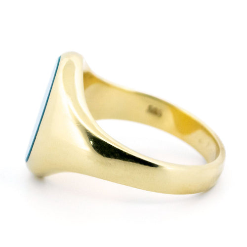 Bague 60 Bague Chevalière Agate bleue 58 Facettes 7CC3916DB1F34D9A856726197078BE9D