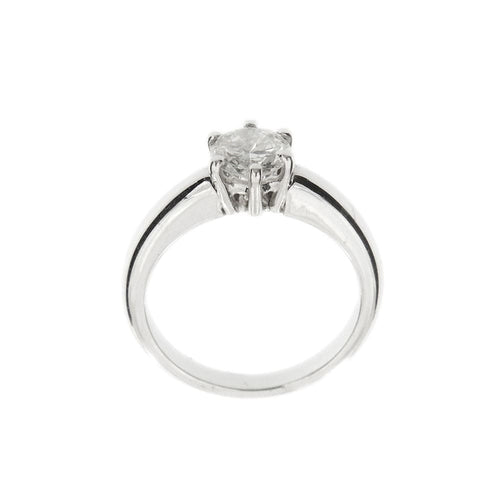 Bague 54 Bague solitaire avec diamant 0,90 ct 58 Facettes 4114