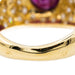 Bague 53.5 Bague Jonc Or jaune Rubis 58 Facettes 2957147CN